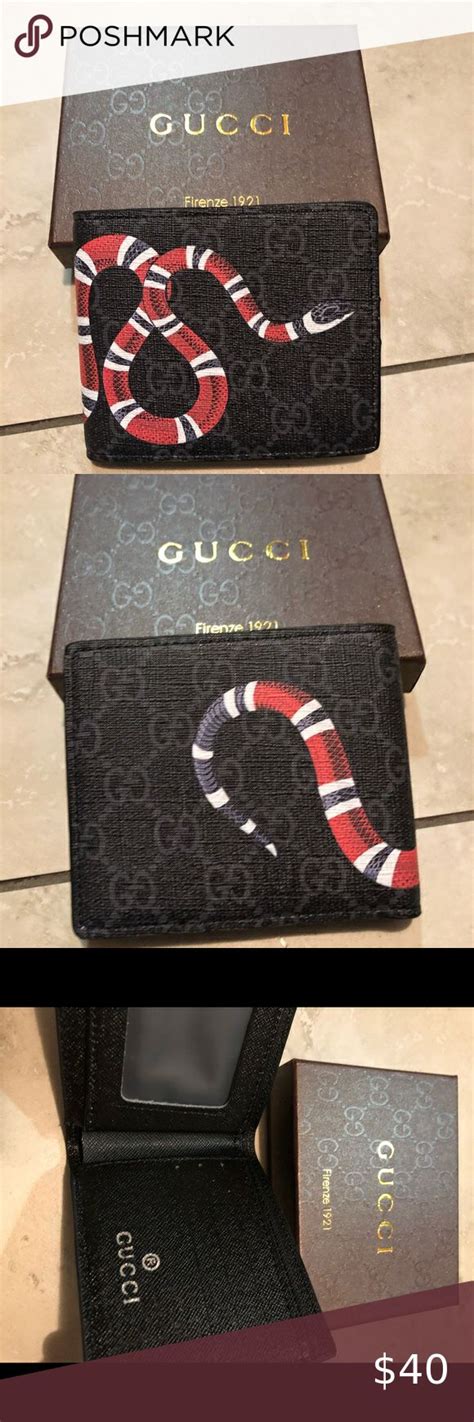 gucci double snake belt|Gucci wallet snake original.